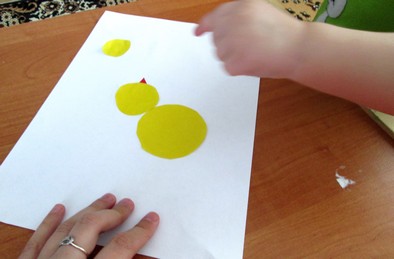 Цып-цып. Прятки+аппликация!