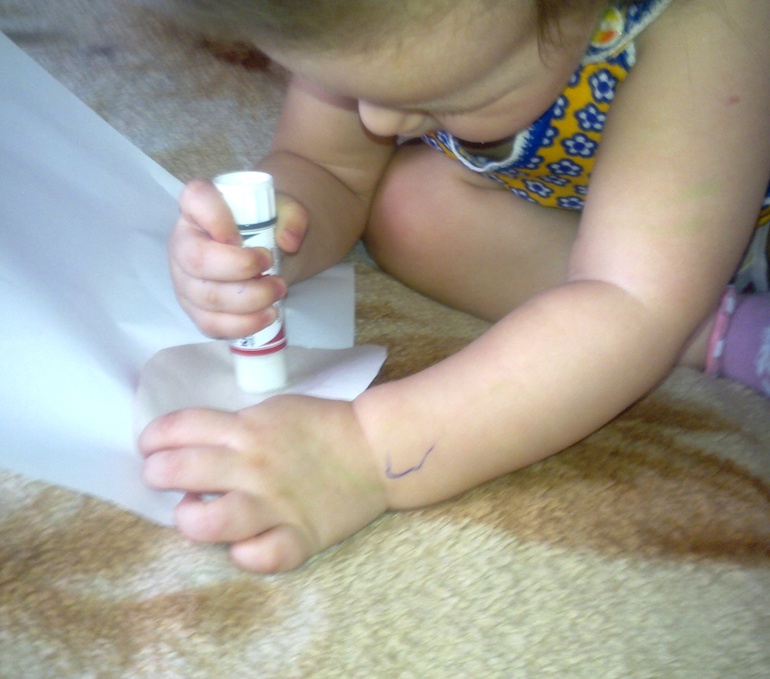 Осваиваем аппликацию. Рыбка