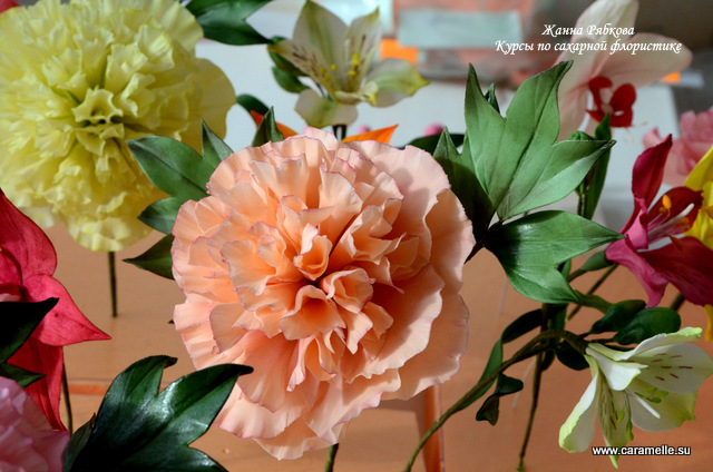 Фотоотчет с курсов по сахарным цветам в г. Уфа)))