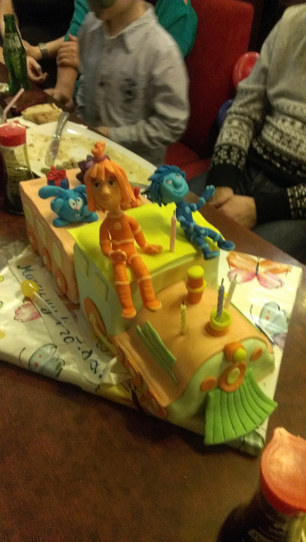 Наш съедобный паровозик!