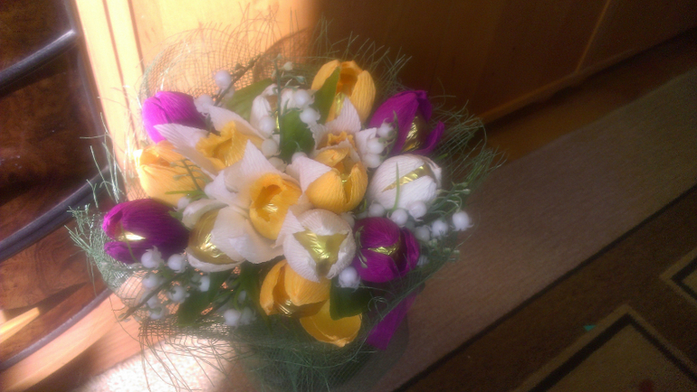 Оригинальные букетики в подарок!