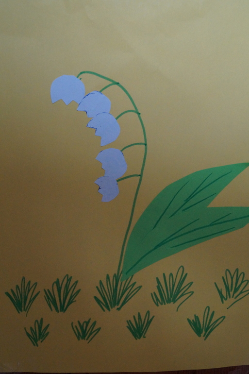 Немного нашего творчества в мае (аппликации и не только)