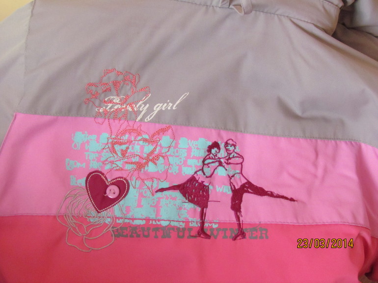 Продам зимний комплект для девочки Deux par Deux.