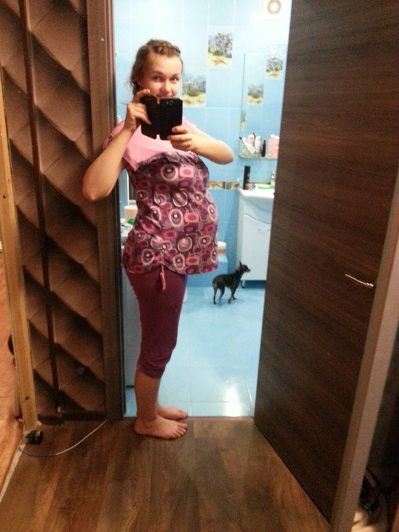 38 неделек))) Вот и мой кружок замкнулся )))