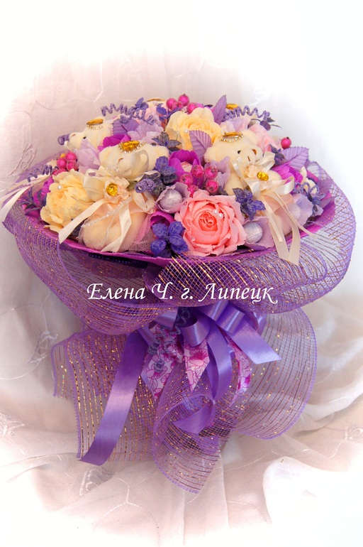Большой, нежный букет для девочки 6ти лет