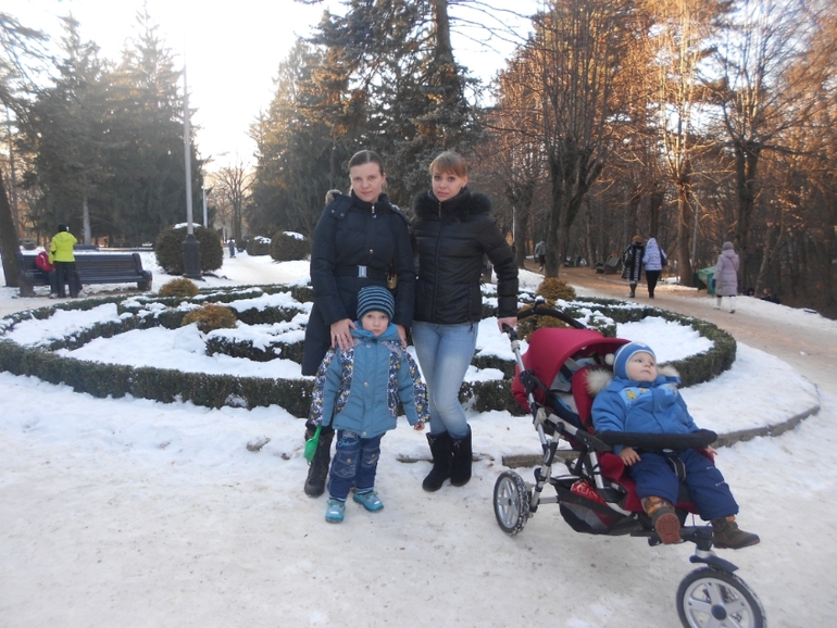 Наши зимние прогулки)