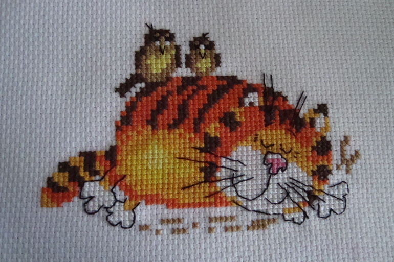 Что навышивалось за 2 зимних месяца.