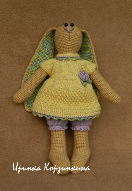 Зайка с розой...