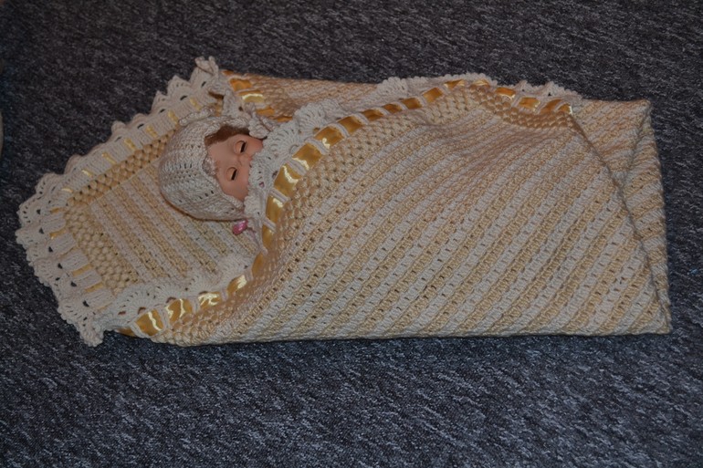 Плед на выписку (комплкт готов)