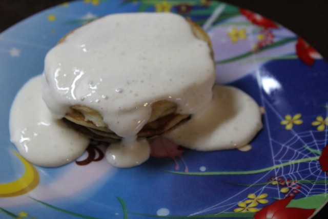 Банановые оладьи