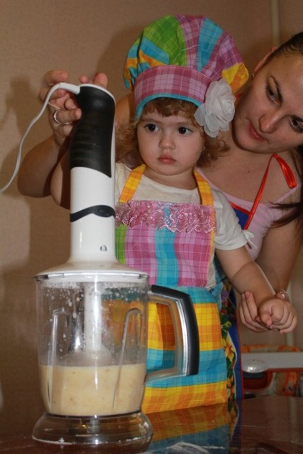 Банановые оладьи