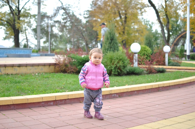 Моя любимая девочка.