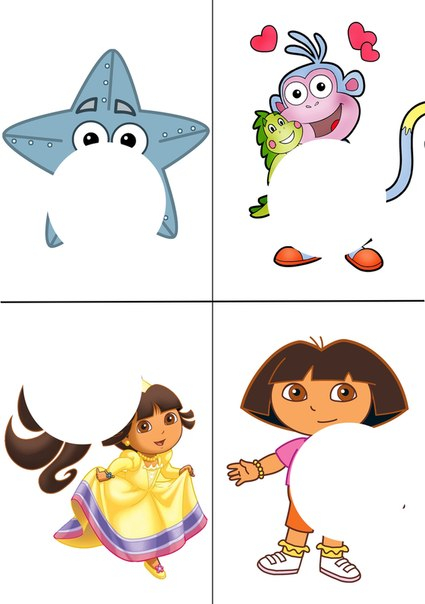 Подбери заплатку (материал для распечатки)