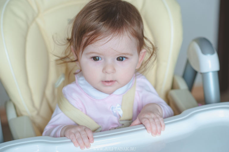 Полинка 9,5 месяцев