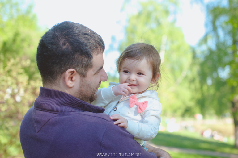 Полинка 9,5 месяцев