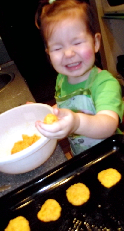 Морковное печенье