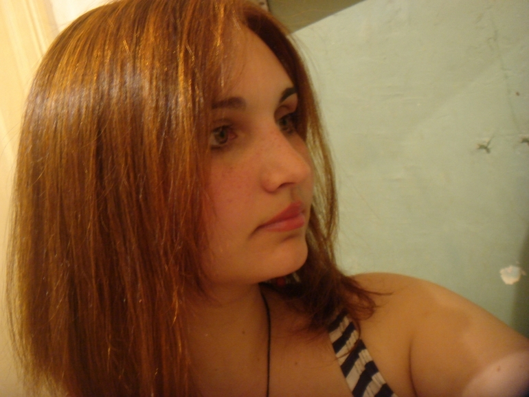 Рыжая бесстыжая получилась я