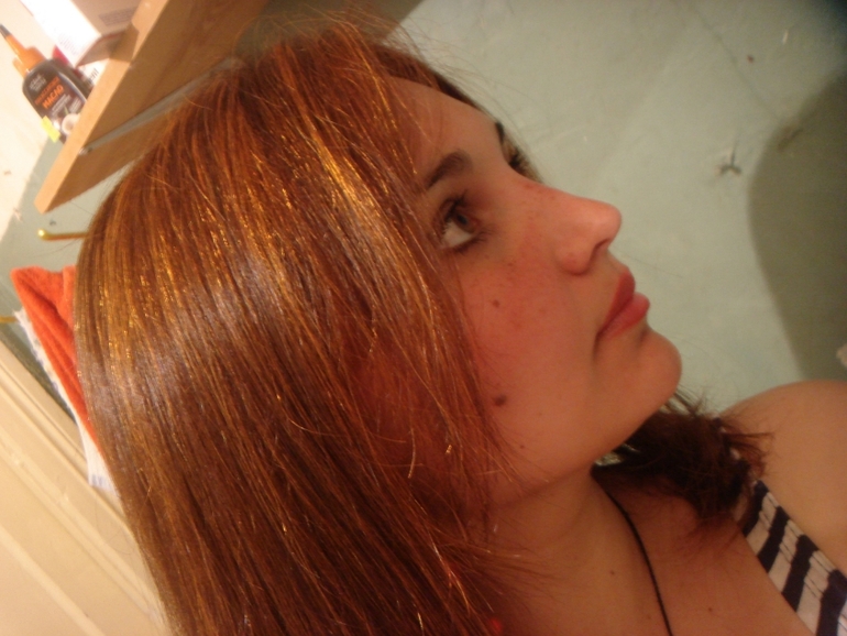 Рыжая бесстыжая получилась я