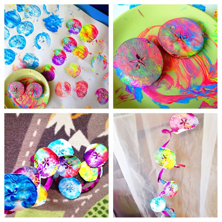 Яблочная гирлянда