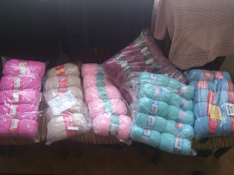 новая пряжа!!