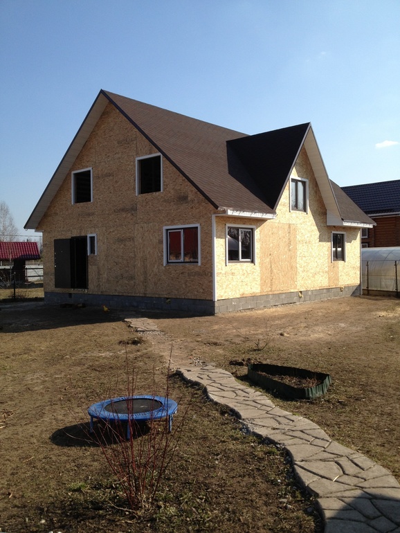 Дача. Стройка. Неделя 7-8