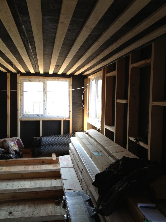 Дача. Стройка. Неделя 7-8