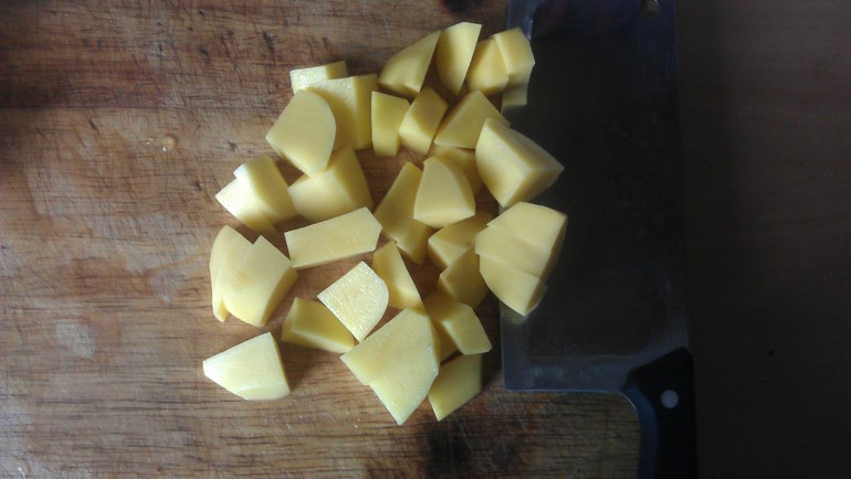 супчик с сырными кнелями