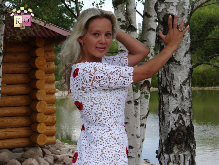 Светлана Светозара Платье Крючком Из Вискозы фото 12