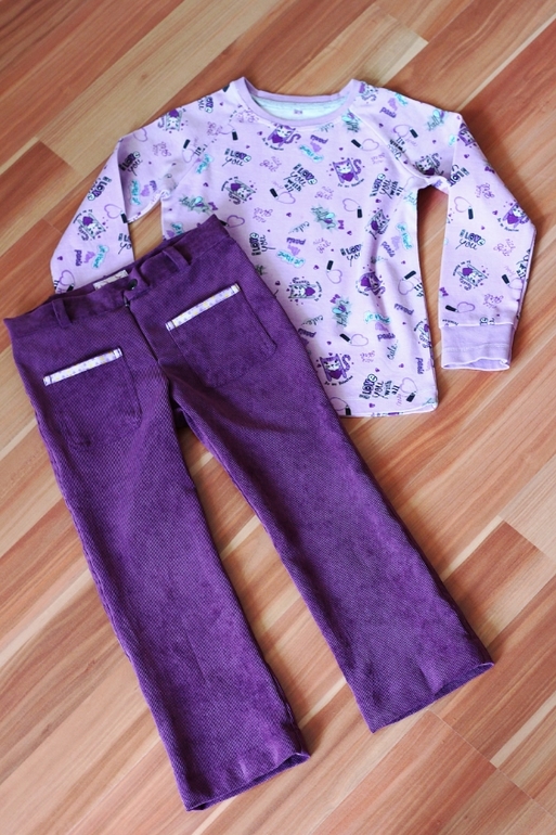 Брючки и лонгслив