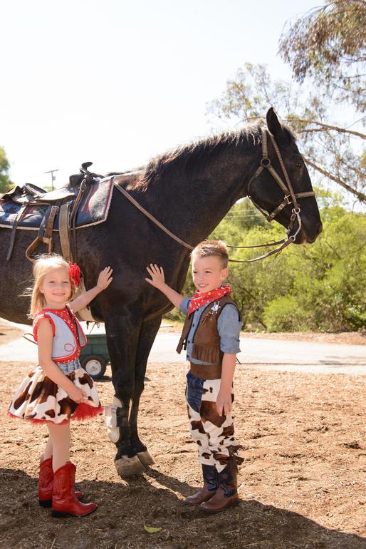 Ковбойский День Рождения наших Солнышек!!! 4 года