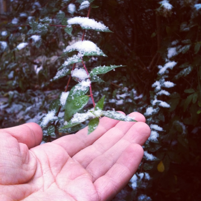 И в Греции снег бывает:)