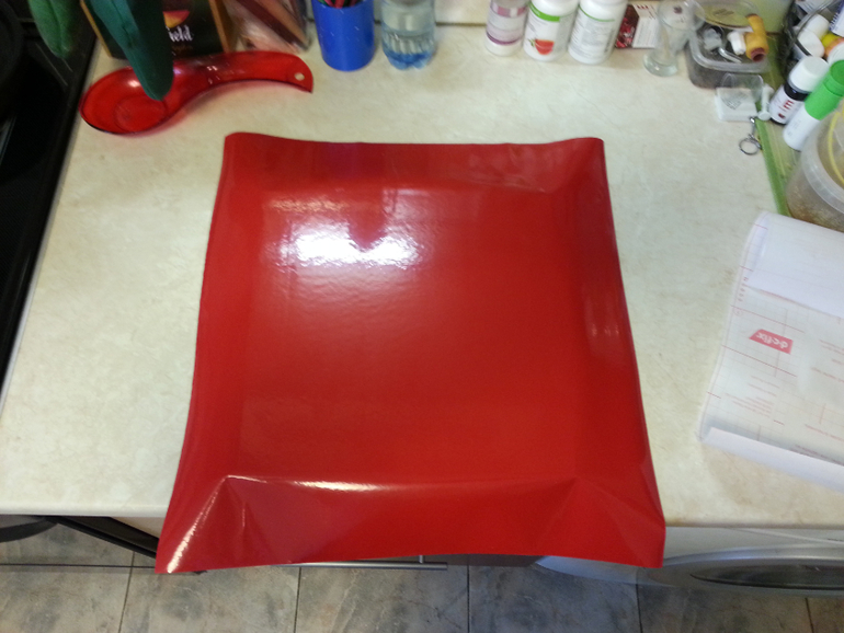 МК как сделать подложку из пенополистирола (пеноплэкса).