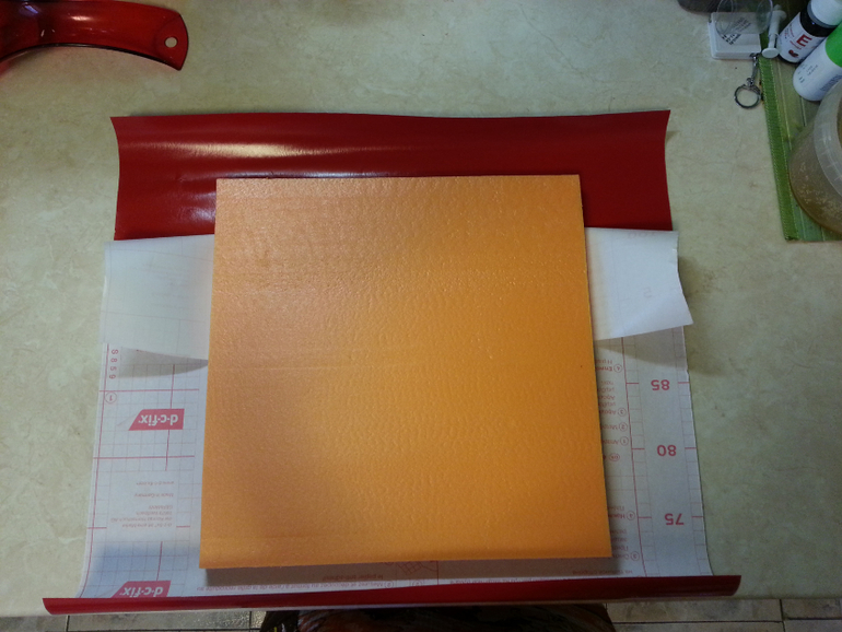 МК как сделать подложку из пенополистирола (пеноплэкса).