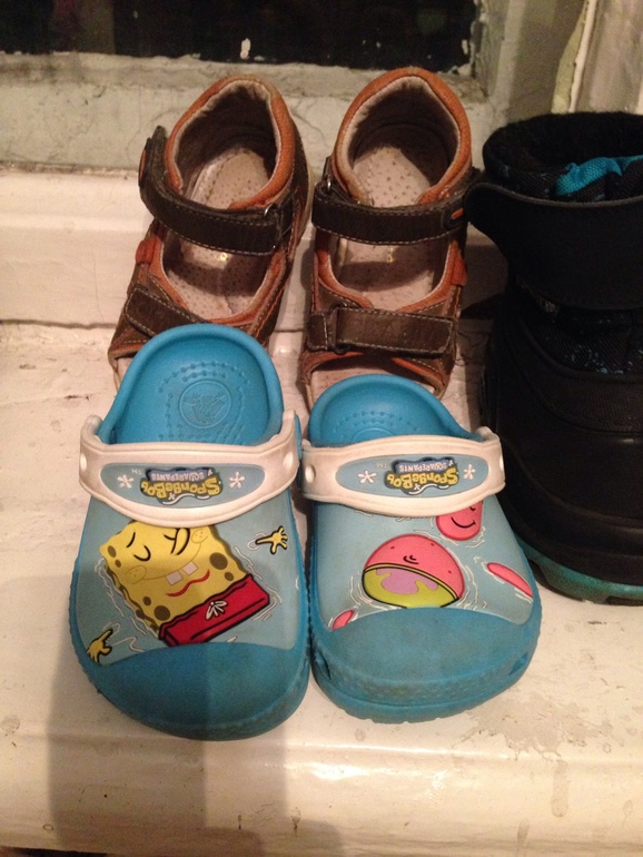 Обувь б/у минимен,сказка,крокс 21-22 р-р