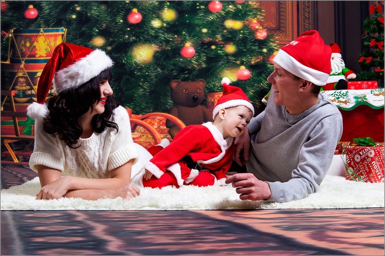 Наша новогодняя фотосессия!))) немного фото