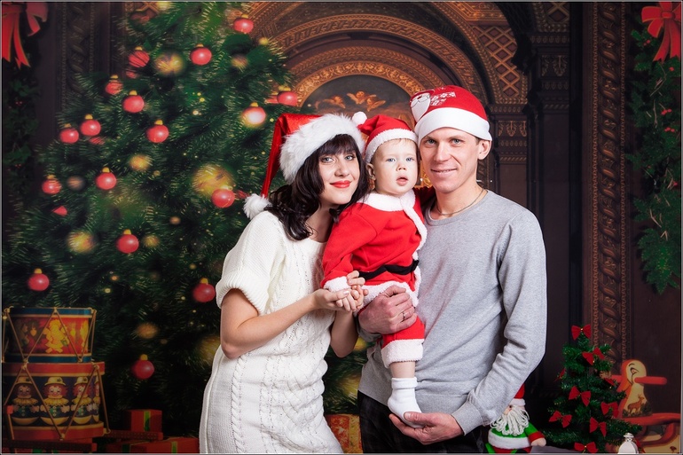 Наша новогодняя фотосессия!))) немного фото
