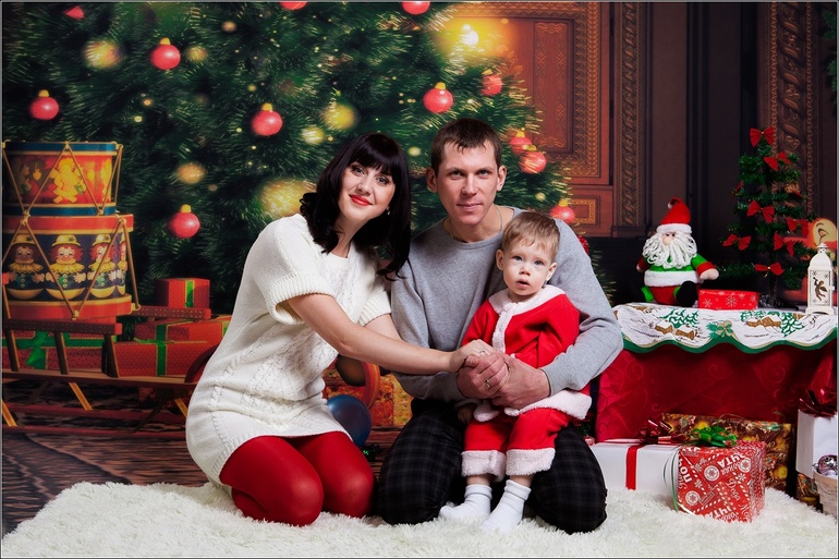 Наша новогодняя фотосессия!))) немного фото