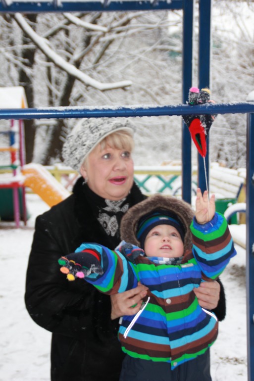 Первая зимняя прогулка