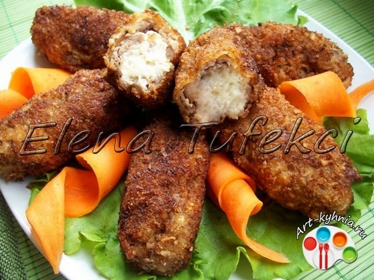 Котлеты с начинкой «Мечта»