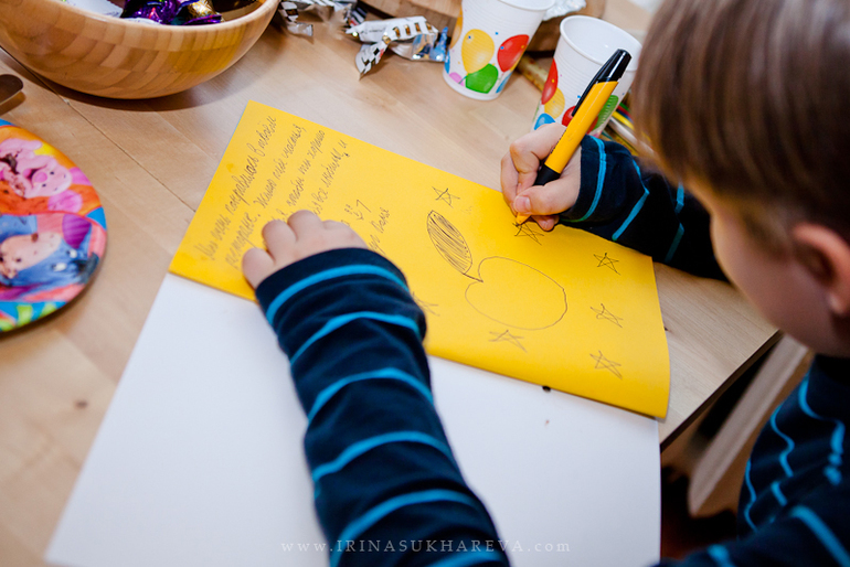 Семилетие Феди в домашнем ресторане!