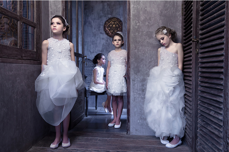 Необыкновенные платья из Австралии - Mischka Aoki.