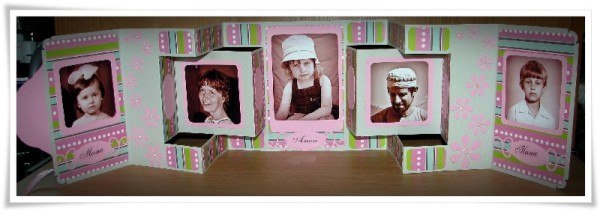 Альбом-фоторамка своими руками. Может кому пригодится.