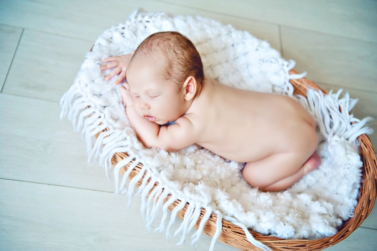Идеи для фото на 1 месяц для новорожденного