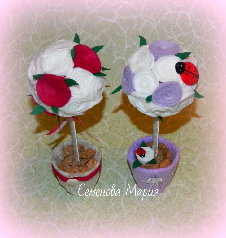 Деревца в подарочек.