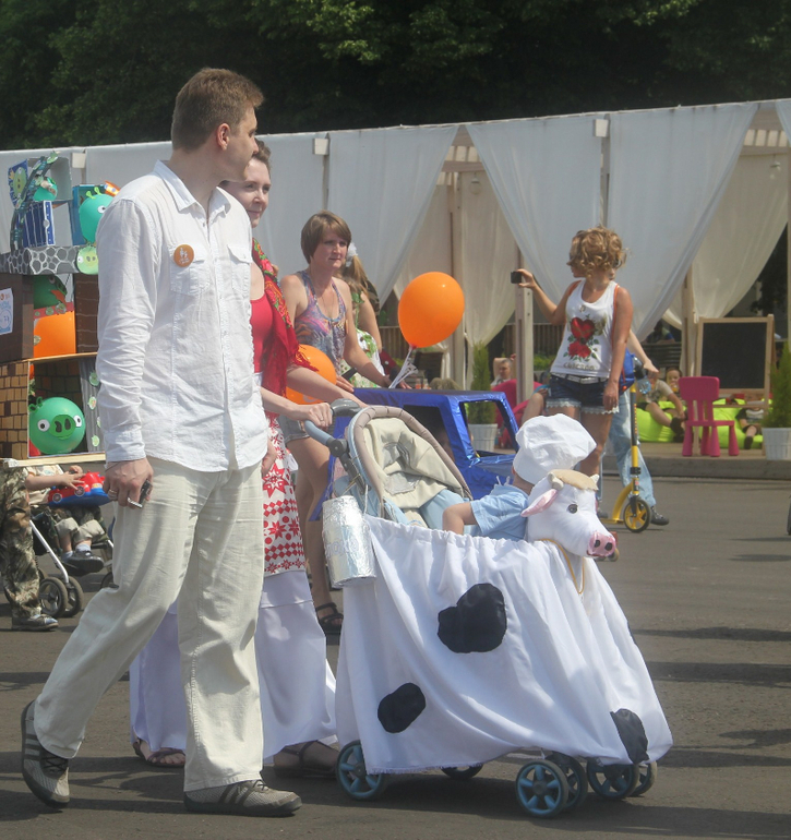 День защиты детей в Парке Горького