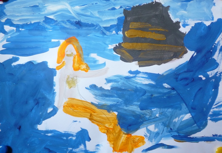 Яна и живопись (март-апрель 2014 г.)