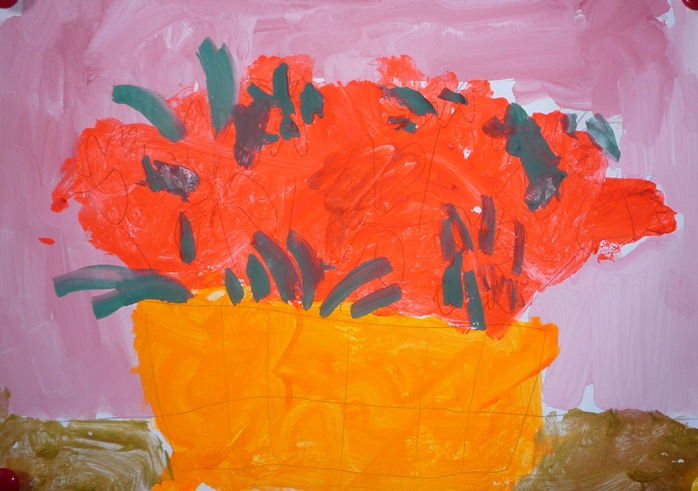 Яна и живопись (март-апрель 2014 г.)