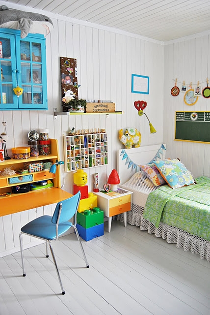 Скандинавский стиль: детские (много фото)