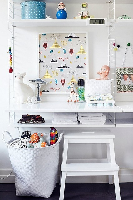 Скандинавский стиль: детские (много фото)