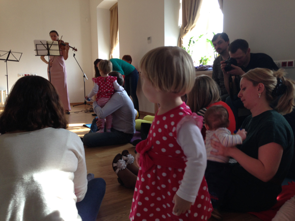 Наш поход на концерт для малышей